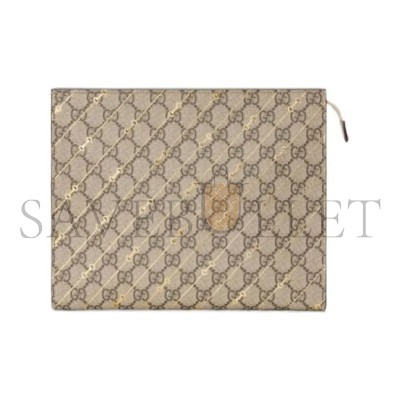 GUCCI HORSEBIT 1955 CLUTCH BAG 77434 (27*21*7cm)